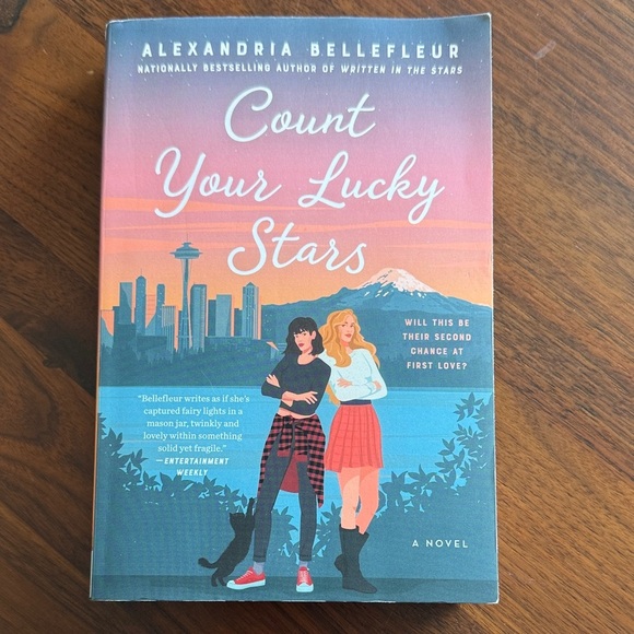 Avon Other - Avon 'Count Your Lucky Stars' Book Cover with Blue and Orange
